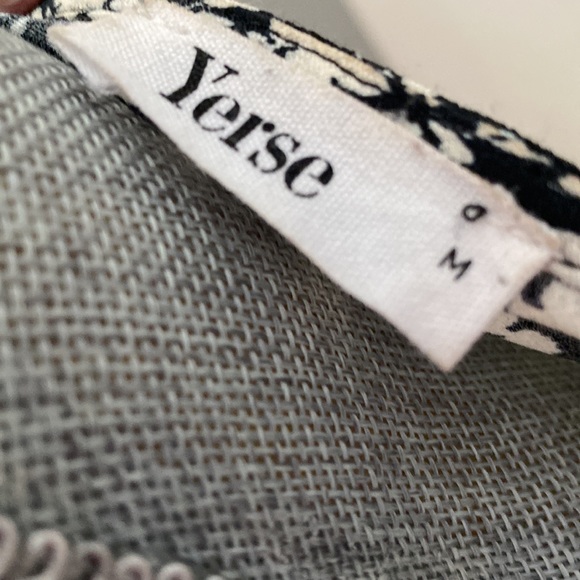 Sweet little black and white, small floral pattern, summer dress - Picture 5 of 7